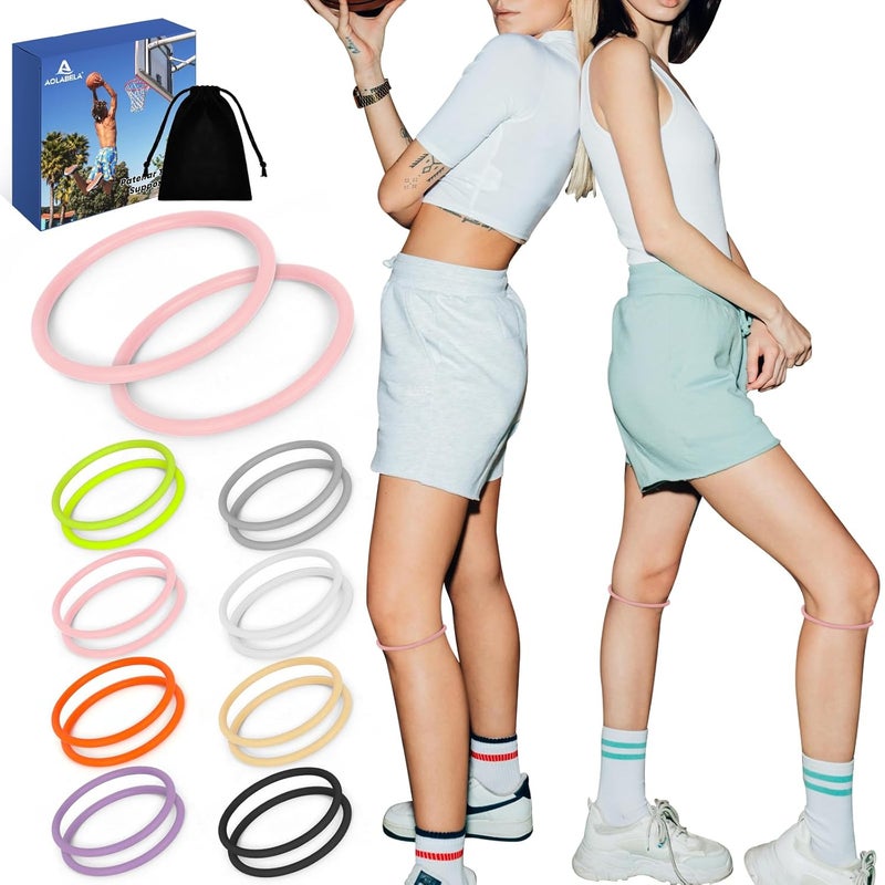 Aolabela 2PCS Patellar Tendon Knee Strap Knee Band for Knee Pain Relief Patella Band for Basketball Running Sports Breathable Patellar Tendon Support Strap - Image 1